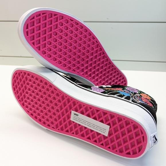 Vans M SK8-Hi Dia De Los Muertos Day of the Dead Suede shoe Glow in the dark 7.5 - Picture 9 of 10